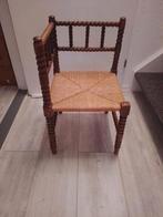 Antiek hoekstoeltje  / breistoeltje, Antiek en Kunst, Antiek | Meubels | Stoelen en Banken, Ophalen of Verzenden
