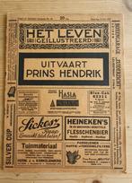 "Het leven geïllustreerd " 3 kranten, Ophalen
