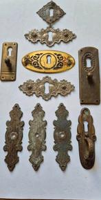 Antiek deurbeslag divers, Antiek en Kunst, Ophalen of Verzenden