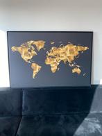 Canvas schilderij - zwart/goud, Ophalen