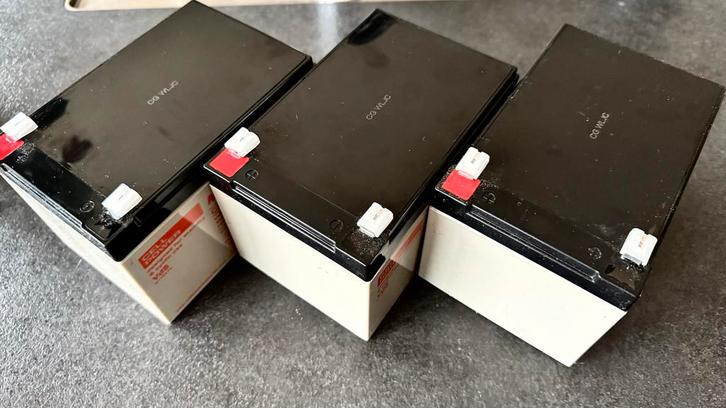 3x Cell Power CP12-12 Multi Series Accu, Audio, Tv en Foto, Accu's en Batterijen, Gebruikt, Oplaadbaar, Ophalen of Verzenden