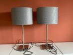 Set van 2 IKEA tafellampen ÅLING – Grijs, Ophalen, Gebruikt, Metaal, Minder dan 50 cm