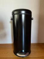 Simplehuman prullenbak retro 30 liter, Ophalen, Gebruikt, Met pedaal, Rvs