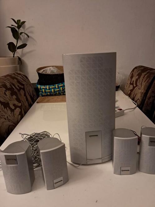 Te koop,Panasonic muziek box/ speakers set, Audio, Tv en Foto, Home Cinema-sets, Soundbar, Panasonic, Ophalen of Verzenden
