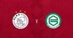 Ajax-Groningen 2x 124 rij 1 naast elkaar, Tickets en Kaartjes, Twee personen