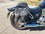 Set zgan leren Suzuki Click Fix zadeltassen, Motoren, Accessoires | Koffers en Tassen, Ophalen of Verzenden, Zo goed als nieuw