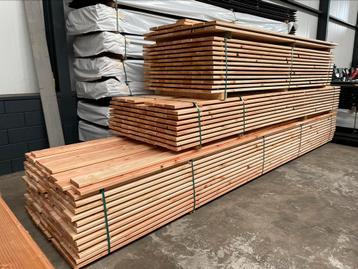 SUPERDEAL!! Douglas Vlonderplanken 28x145mm - 3/4/5 mtr lang