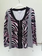 Een dames vest zonder kraag, met lange mouw en rits sluiting, Maat 38/40 (M), Laura Kent., Overige kleuren, Ophalen of Verzenden