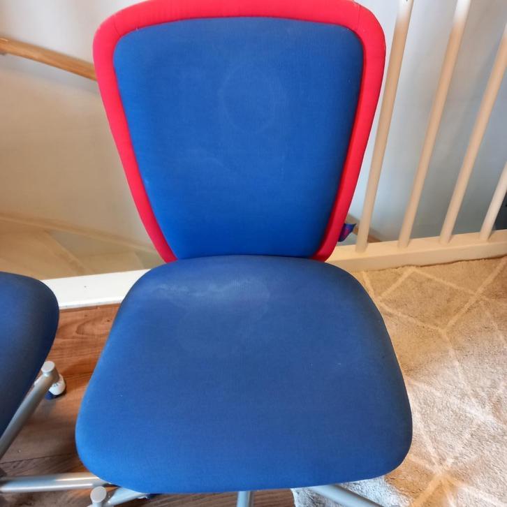 Bureaustoel kinderen, Huis en Inrichting, Bureaustoelen, Gebruikt, Bureaustoel, Blauw, Ophalen