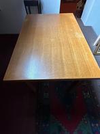 Eiken eettafel (uitschuifbaar), Huis en Inrichting, Tafels | Eettafels, Ophalen, Gebruikt, Eikenhout, 200 cm of meer