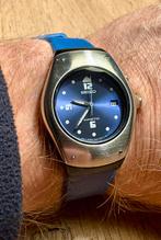 Seiko Kinetic horloge 3M22-0D49, Seiko, Staal, Polshorloge, Kunststof