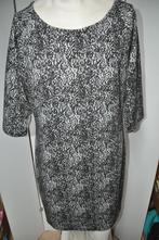 JKL62 Zwart Grijs Jurk maat 46, Kleding | Dames, Ophalen of Verzenden, Zo goed als nieuw, Zwart, Jurk