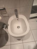 Toilet en Bidet combinatie, Doe-het-zelf en Verbouw, Sanitair, Ophalen, Gebruikt, Chroom, Toilet