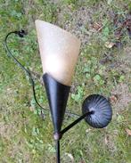 Gratis: wandlamp glazen kelk., Huis en Inrichting, Ophalen, Gebruikt, Glas, Vintage