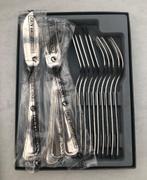 Guy Degrenne - 18 delig Franse Visbestek    -  zgan, Huis en Inrichting, Keuken | Bestek, Ophalen of Verzenden, Zo goed als nieuw