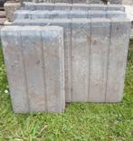 4 borderranden beton pallisade, Tuin en Terras, Bielzen en Borders, Ophalen, Gebruikt, 25 tot 50 cm, 25 cm of meer