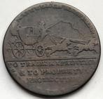 Palmer Mail Coach 1797 Halfpenny Conder Token Antieke Munt, Postzegels en Munten, Penningen en Medailles, Ophalen of Verzenden