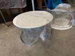 salontafels 4 stuks, Huis en Inrichting, Tafels | Salontafels, 50 tot 100 cm, Rond, Ophalen of Verzenden, Zo goed als nieuw