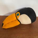 Fiona Walker vilten toucan dierenhoofd, Kinderen en Baby's, Ophalen of Verzenden, Nieuw, Wanddecoratie