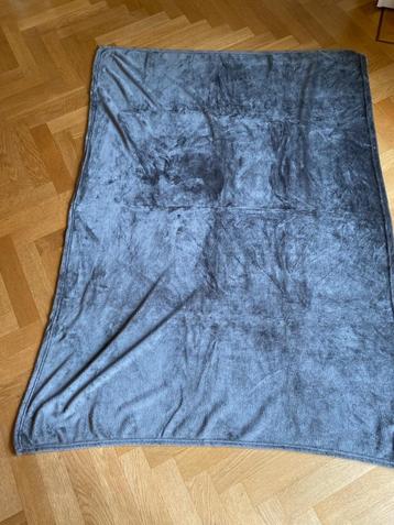 Velvet look plaid grijs beschikbaar voor biedingen