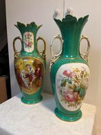 Antieke porseleinen vazen Vieux Paris-stijl, Ophalen of Verzenden