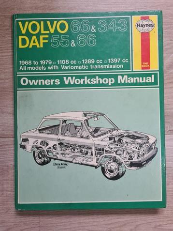 Haynes vraagbaak Volvo 66 /343 / Daf 55 / 66 - 1968 tot 1979 beschikbaar voor biedingen