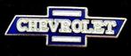 Chevrolet logo pin- donkerblauw-wit, Verzamelen, Verzenden, Nieuw, Transport, Speldje of Pin