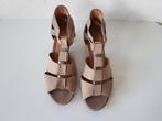 Gabor maat 40.5 bredere voeten 7 H beige sandalen rekbaar, Verzenden, Beige, Gabor, Sandalen of Muiltjes