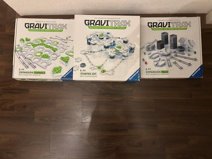 GraviTrax Set - Starter, Tunnels, expantion Trax & Meer!, Kinderen en Baby's, Speelgoed | Educatief en Creatief, Gebruikt, Ophalen