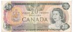 Canada, 20 Dollar, 1979, p93, Postzegels en Munten, Bankbiljetten | Amerika, Los biljet, Verzenden, Noord-Amerika