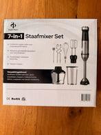 Nieuwe 7-in-1 Staafmixer Set - 1200W, Ophalen of Verzenden, Nieuw