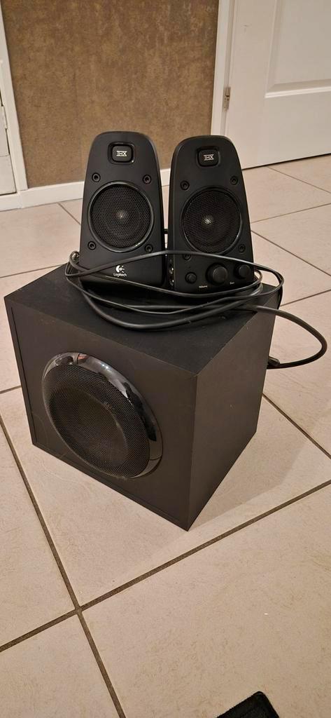 Logitech Z623 THX 2.1 Speakerset, Audio, Tv en Foto, Luidsprekers, Gebruikt, Subwoofer, 120 watt of meer, Ophalen of Verzenden