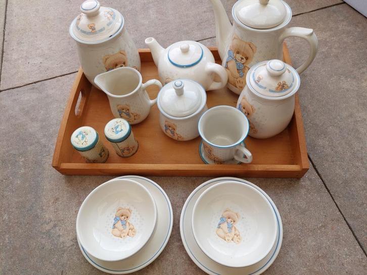 Servies Teddy Bear, Huis en Inrichting, Keuken | Servies, Zo goed als nieuw, Overige typen, Overige stijlen, Ophalen of Verzenden