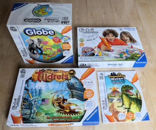 Globe Tiptoi + Starter set pen/stift + 2 X  Spel  + Boek 6, Kinderen en Baby's, Speelgoed | Educatief en Creatief, Zo goed als nieuw