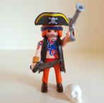Playmobil magazine piraten kapitein met skull, Complete set, Ophalen of Verzenden, Zo goed als nieuw