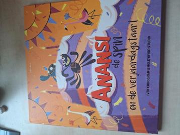 Prentenboek Anansi de spin en de verjaardagstaart beschikbaar voor biedingen