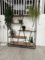 Vakkenkast industriele look, Huis en Inrichting, Kasten | Wandmeubels, Ophalen, Met plank(en), Zo goed als nieuw, Minder dan 150 cm