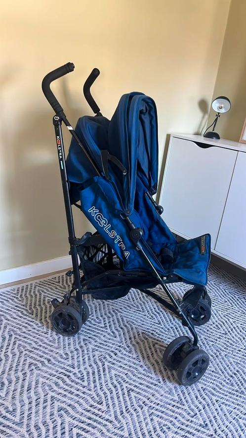 Inklapbare buggy Koolstra blauw, Kinderen en Baby's, Buggy's, Gebruikt, Overige merken, Ophalen