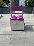 Visstoel zit kist, Ophalen of Verzenden, Gebruikt, Overige soorten