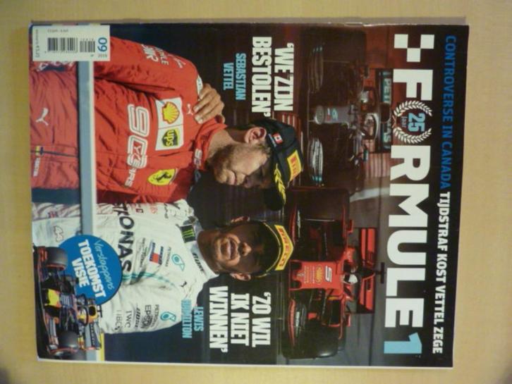 Formule 1 - nr 9 2019, Boeken, Tijdschriften en Kranten, Zo goed als nieuw, Sport en Vrije tijd, Verzenden