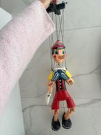 Handgemaakte, houten pinokkio marionette, Ophalen of Verzenden