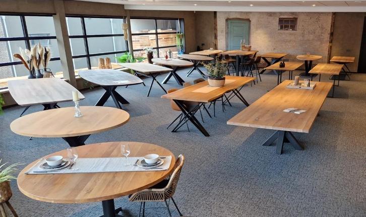 EIKEN TAFELS | Compleet | ZELF SAMENSTELLEN | Model | Poten, Huis en Inrichting, Tafels | Eettafels, Nieuw, Vijf personen of meer