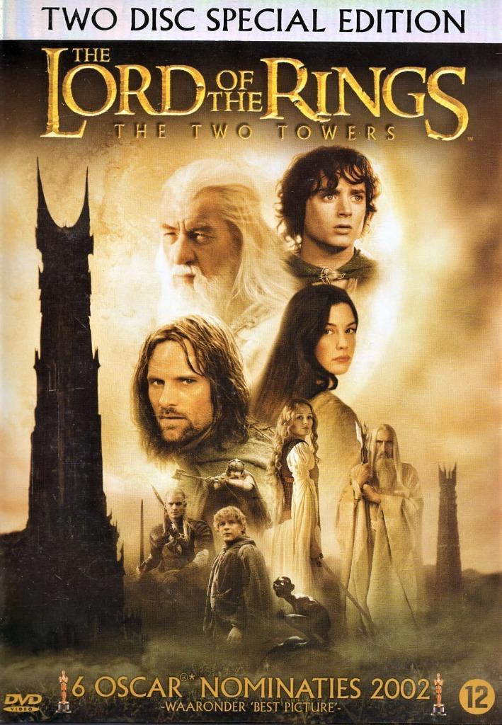 DVD BOXSET - The Lord of the Rings - Deel 2 (1), Cd's en Dvd's, Dvd's | Science Fiction en Fantasy, Zo goed als nieuw, Fantasy