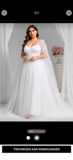 Mooie witte trouwjurk, Ophalen of Verzenden, Zo goed als nieuw, Wit, Trouwjurk