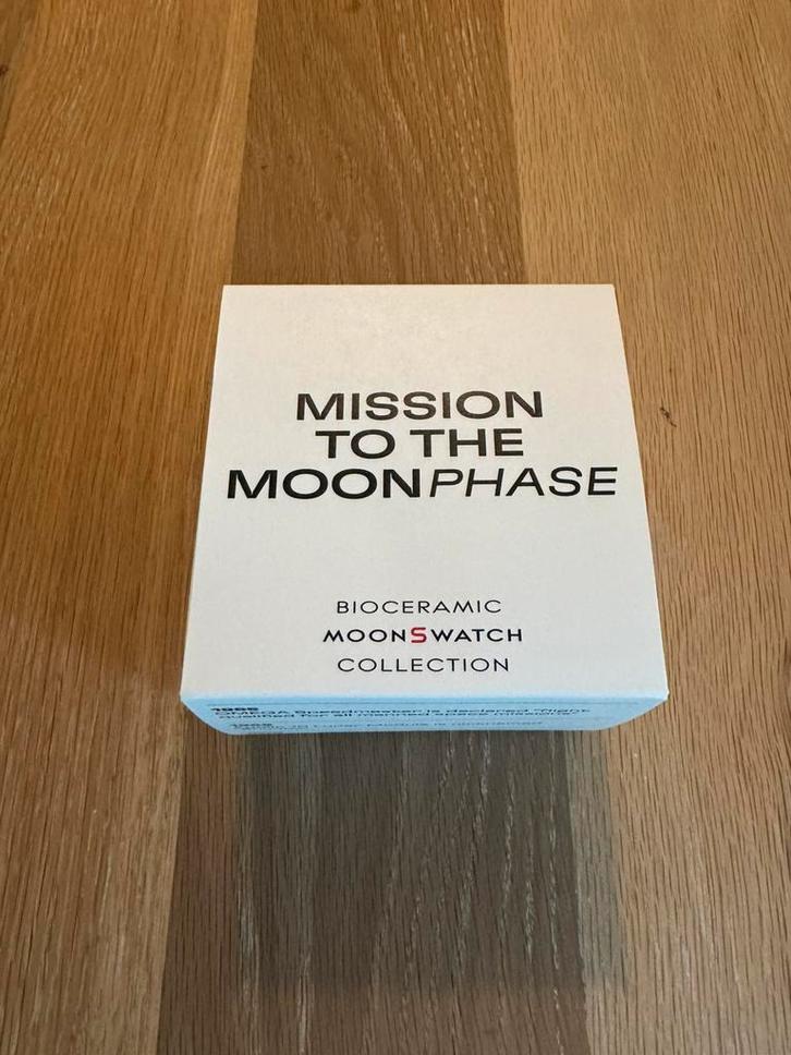 Omega x Swatch - MoonSwatch - Mission to the Moon - Wit, Sieraden, Tassen en Uiterlijk, Horloges | Heren, Nieuw, Polshorloge, Omega