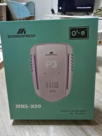 MORRERFRESH MNS-X09 Ozongenerator Luchtreiniger - Nieuw beschikbaar voor biedingen