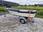 Crescent 410 open sloep roei vis console boot, Ophalen, 10 tot 30 pk, Zo goed als nieuw, 3 tot 6 meter