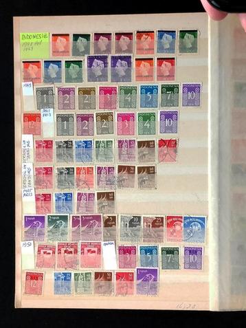 Indonesië, collectie 1949-1979 op insteekbladen beschikbaar voor biedingen
