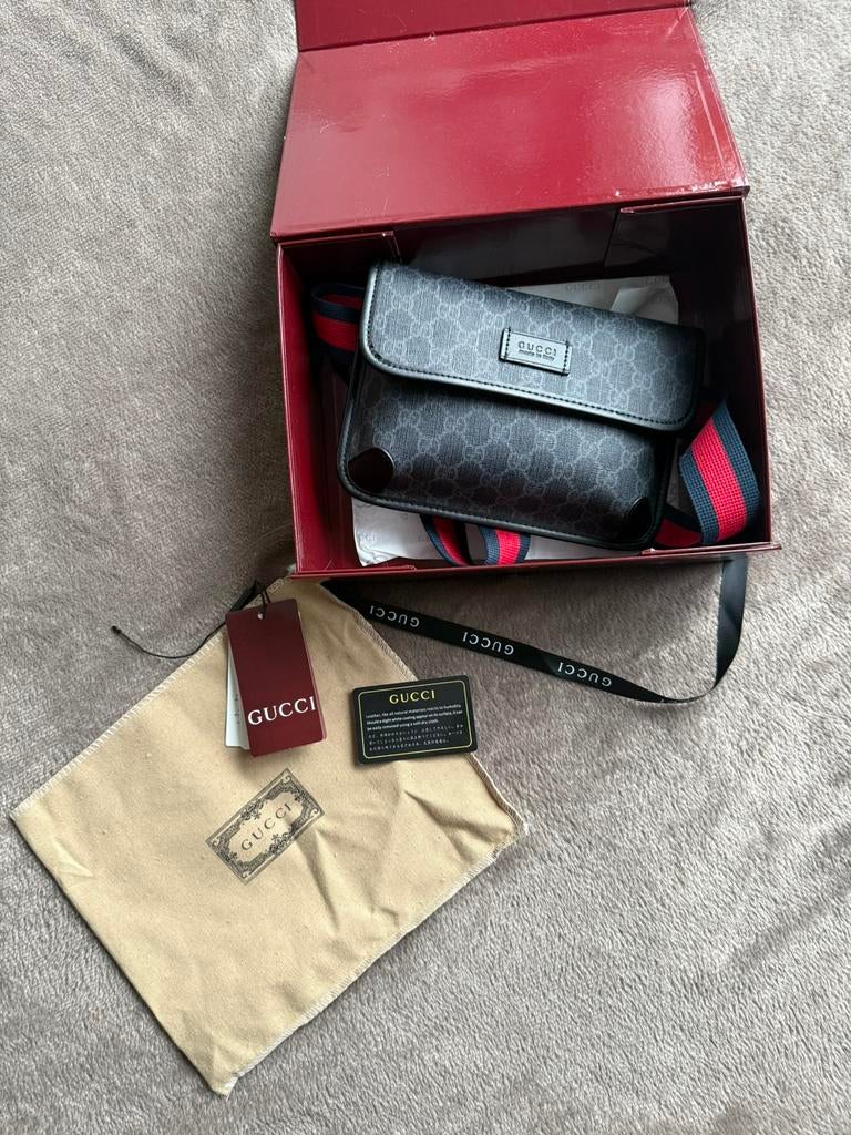 Gucci bag, Ophalen of Verzenden, Zo goed als nieuw, Zwart