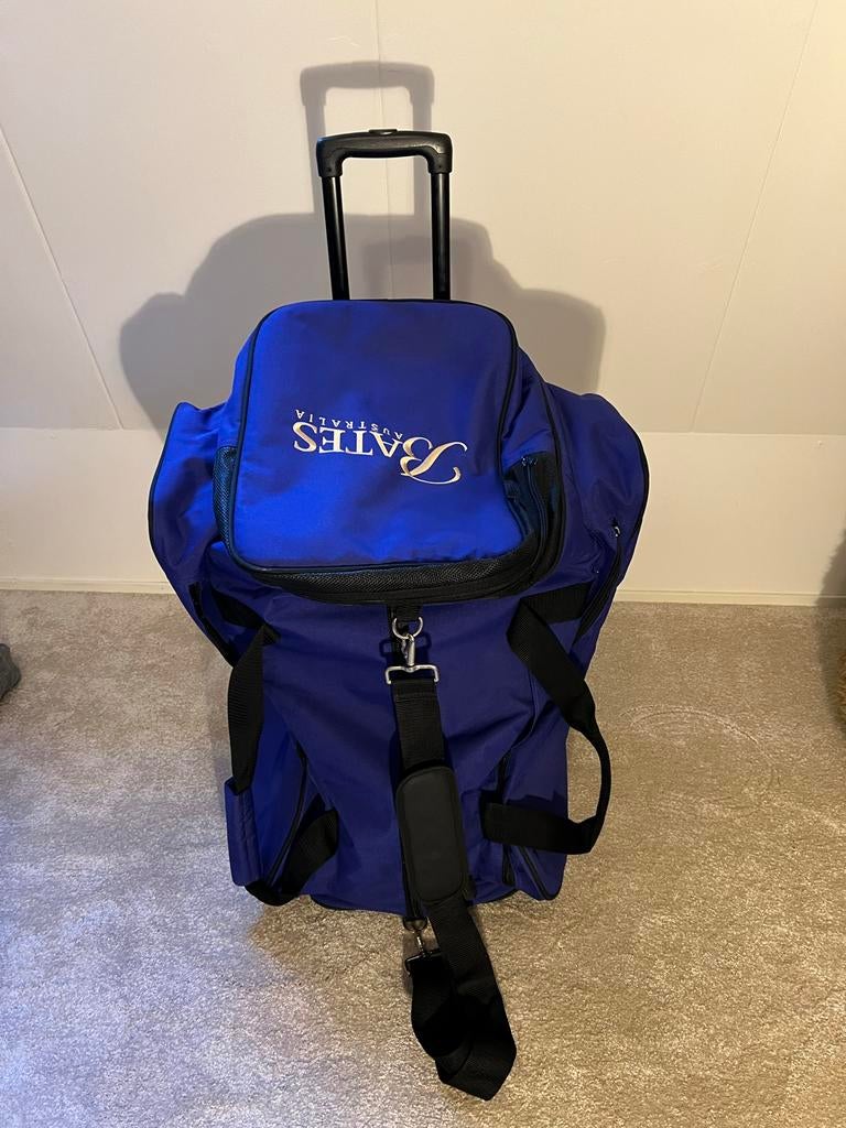 Koffer / concours zadeltas met wieltjes, Sieraden, Tassen en Uiterlijk, Koffers, Gebruikt, 50 tot 60 cm, Ophalen of Verzenden